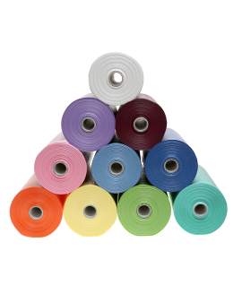 Фартух нагрудний в рулоні відривний синій 09001-B