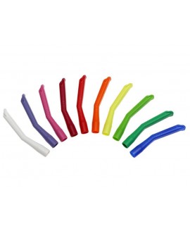 Слиновідсмоктувач пластиковий синій (124х16) Ampri 09011-B