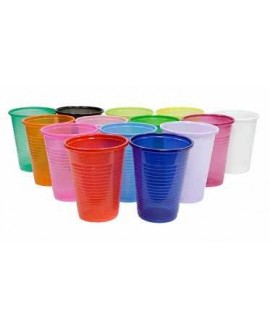 Стаканчик одноразовий пластиковий синій Ampri 09030-B