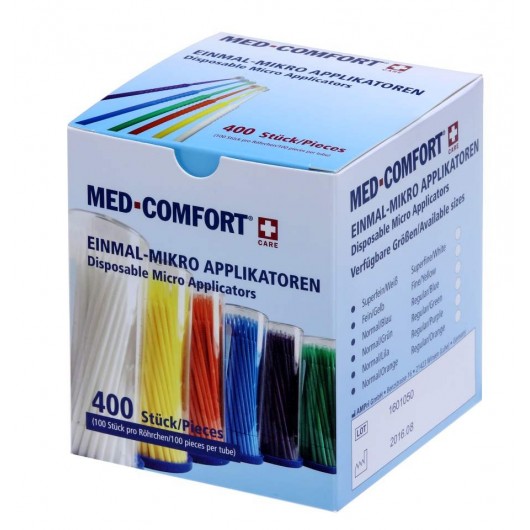 Мікроаплікатори стоматологічні сині стандарт MED COMFORT Ampri 09111-B-L