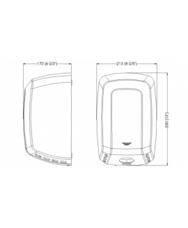 Електросушарка для рук Machflow. M09A 