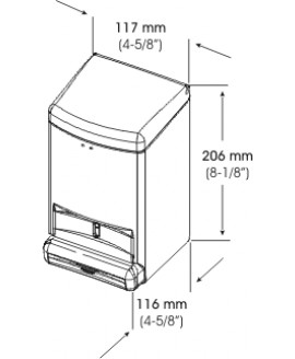 Дозатор рідкого мила. DJ0030C 