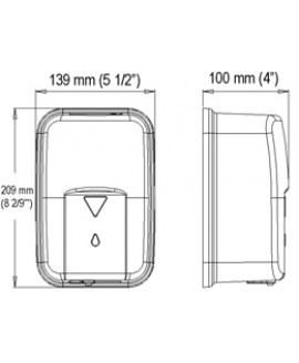 Cенсорний дозатор мила DJ0070AC. 