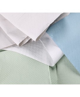 Паперові рушники, рулонні, MIDI, сині. P158.