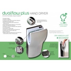Електросушарка для рук енергозберігаюча. DualFlow Plus. M14A 