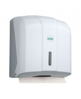 Тримач паперових рушників C, V складка, білий пластик. K4