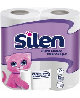 Паперові рушники,рулонні. Silen. 32764100 