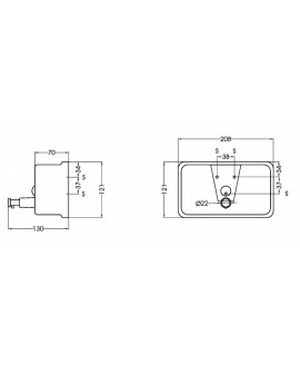 Дозатор рідкого мила. DJ0112C 