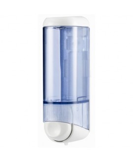 Дозатор рідкого мила 0.25 л, білий/прозорий, пластик. A60501