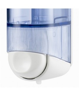 Дозатор рідкого мила 0.25 л, білий/прозорий, пластик. A60501