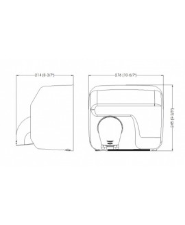 Електросушарка для рук SANIFLOW. E05AC 
