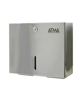 Тримач рушників паперових в пачці Z-складка S-LINE глянсовий, нерж. сталь. D-410C