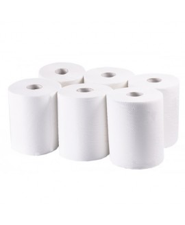 Рушники паперові, целюлоза біла, 2 шари, БЕЗ ПЕРФОРАЦІЇ, Premium MIDI. P185