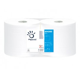 Промислові серветки протиральні в рулоні 2 - сл., білі, Wiper Roll. 404260