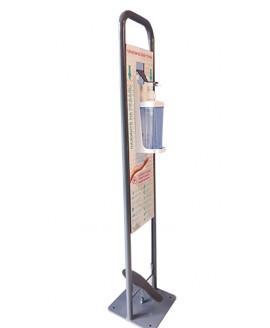 Стійка-тримач з дозатором для дезінфекції, 1000 мл. AHN135