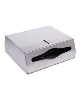 Тримач рушників паперових в пачці універсальний. V-складання, Z-складання сатиновий, нерж. сталь. ZG-622S 