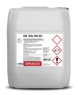 DR SOL HD.101 (ДР СОЛ ХД 101) - миючий засіб для підлоги, підходить для підлогомийних машин.