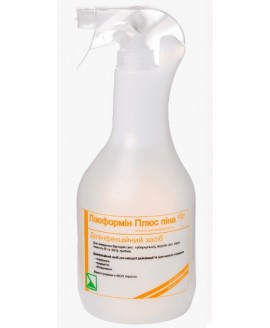 Засіб для дезінфекції Лізоформін Плюс піна, 1л
