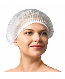 Шапочка кульбабка з подвійною резинкою рожева 20632