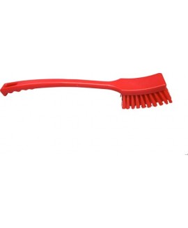 Щітка з довгою рукояткою FBK 10213 410х45 мм червона (середньої жорсткості)