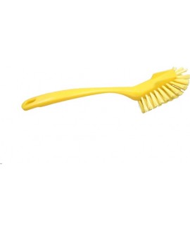 Щітка для миття посуду FBK 10462 255х28 мм жовта (м'який ворс)
