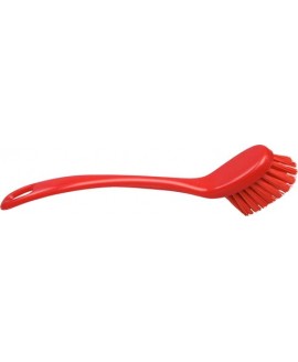 Щітка для миття посуду FBK 10466 255х35 мм червона (середньої жорсткості)