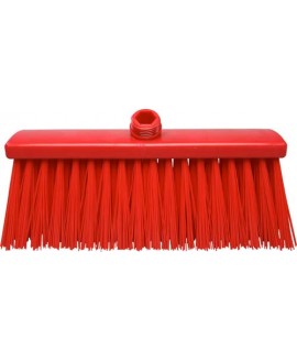 Мітла жорстка FBK 15007 300х60 мм червона