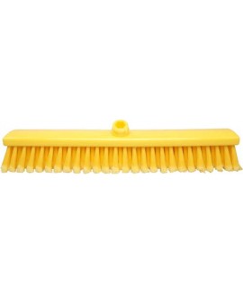 Мітла підмітальна FBK 15020 500х60x55 мм жовта з посіченою щетиною