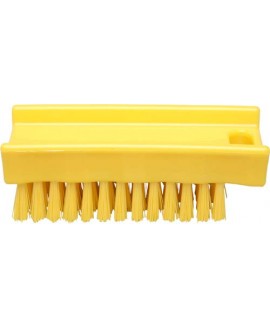 Щітка для миття рук FBK 15060 110х45 мм жовта (середньої жорсткості)