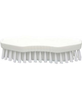 Щітка-скраб ручна FBK 15062 180х60 мм біла (жорсткий ворс)