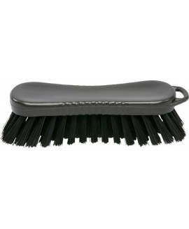 Щітка-скраб ручна FBK 15063 210х70 мм чорна (жорсткий ворс)