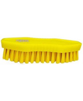 Щітка-скраб ручна FBK 15067 180х60 мм жовта (середньої жорсткості)