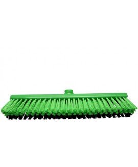 Щітка комбінована (м'яка+жорстка) FBK 41176 400х50 мм зелена