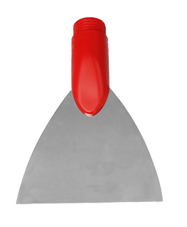 Шпатель з нержавіючої сталі  FBK 48122 120х110 мм червоний