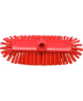 Щітка-скраб з подачею води FBK 49154 285х130 мм червона