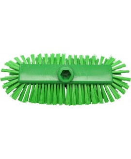 Щітка-скраб з подачею води FBK 49154 285х130 мм зелена