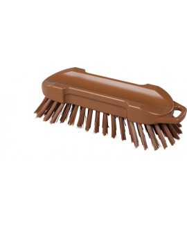 Щітка-скраб FBK 54153 210х65 мм коричнева
