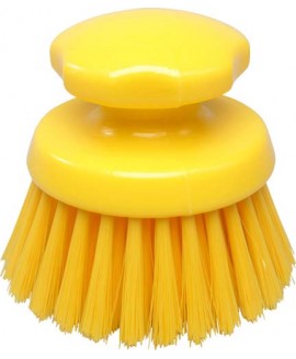 Щітка-скраб кругла FBK 54154 125 мм жовта