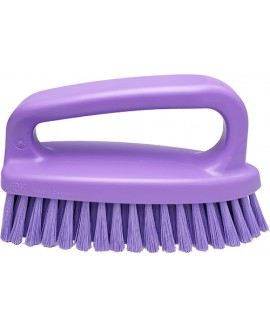 Щітка-скраб у формі праски FBK 54434 185х60 мм фіолетова