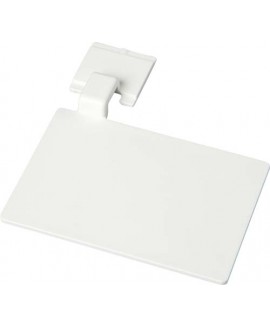 Маркувальний значок для алюмінієвої рейки FBK 80002 білий