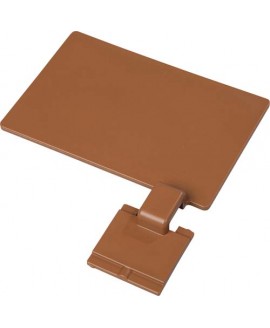 Маркувальний значок для алюмінієвої рейки FBK 80002 коричневий