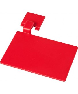 Маркувальний значок для алюмінієвої рейки FBK 80002 червоний