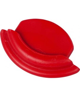 Заглушка для алюмінієвої рейки FBK 80005 червона