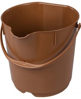Відро харчове FBK 80101 коричневе 15л