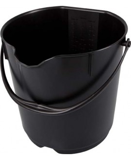 Відро харчове FBK 80101 чорне 15л