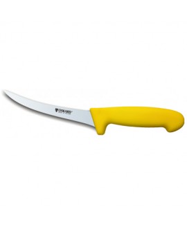 Ніж обвалювальний Oskard NK006 150 мм жовтий