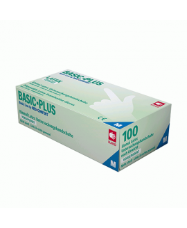 Рукавички латексні припорошені Ampri BASIC- PLUS 01012