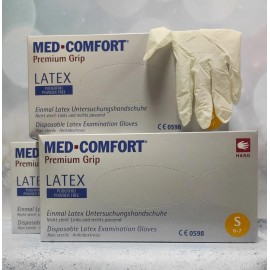 Рукавички AMPri Latex MED-Comfort Premium Grip / Латесні Преміум Гріп 01137