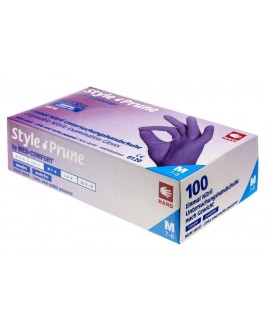 Рукавички нітрилові без пудри Ampri STYLE COLOR PRUNE 01179