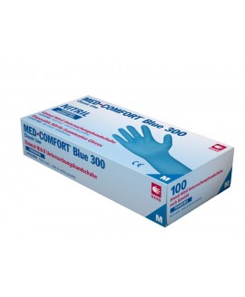 Рукавички нітрилові без пудри Ampri BLUE COMFORT 300 01191
